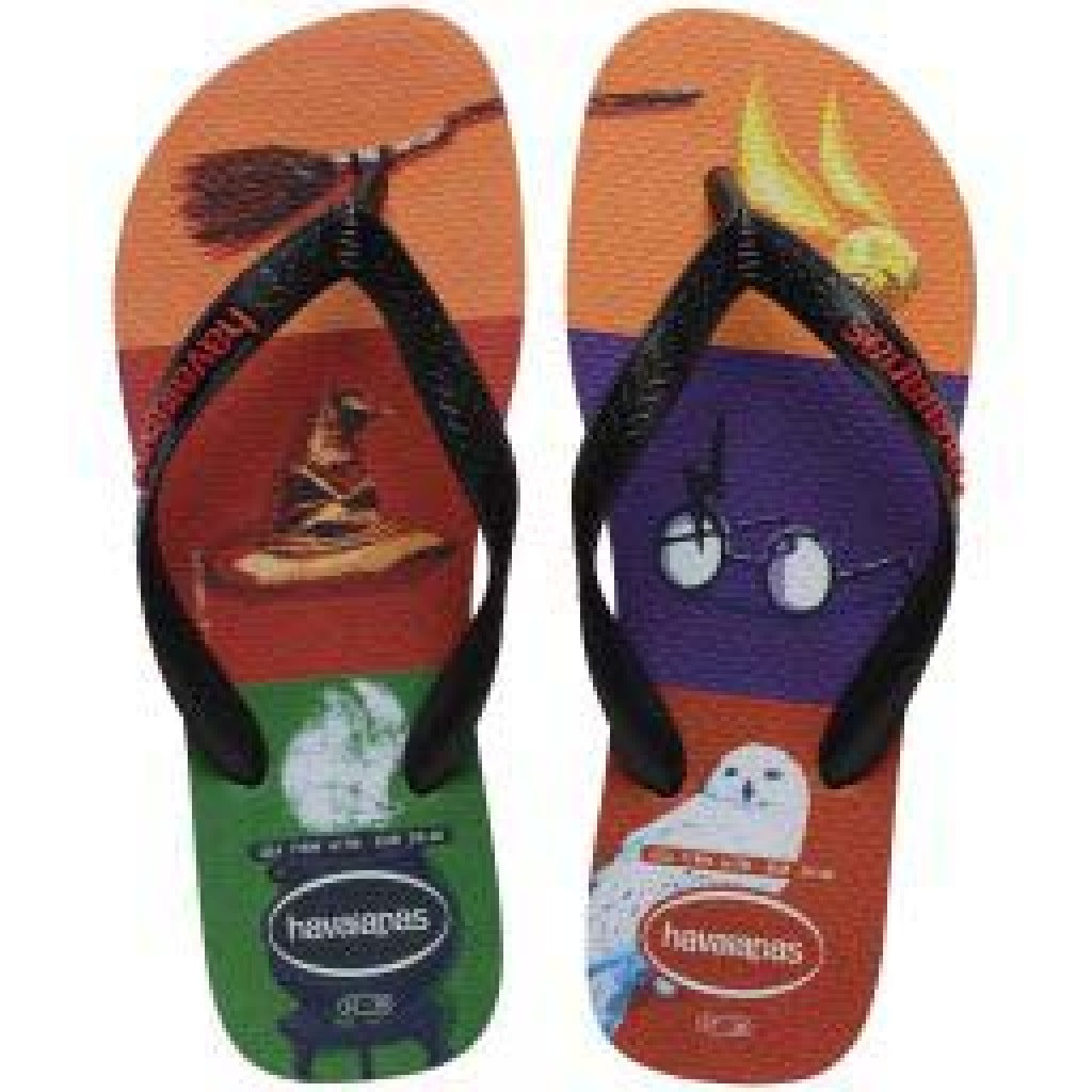 HAVAIANAS HAV. TOP HARRY POTTER SS en color NEGRO (1)