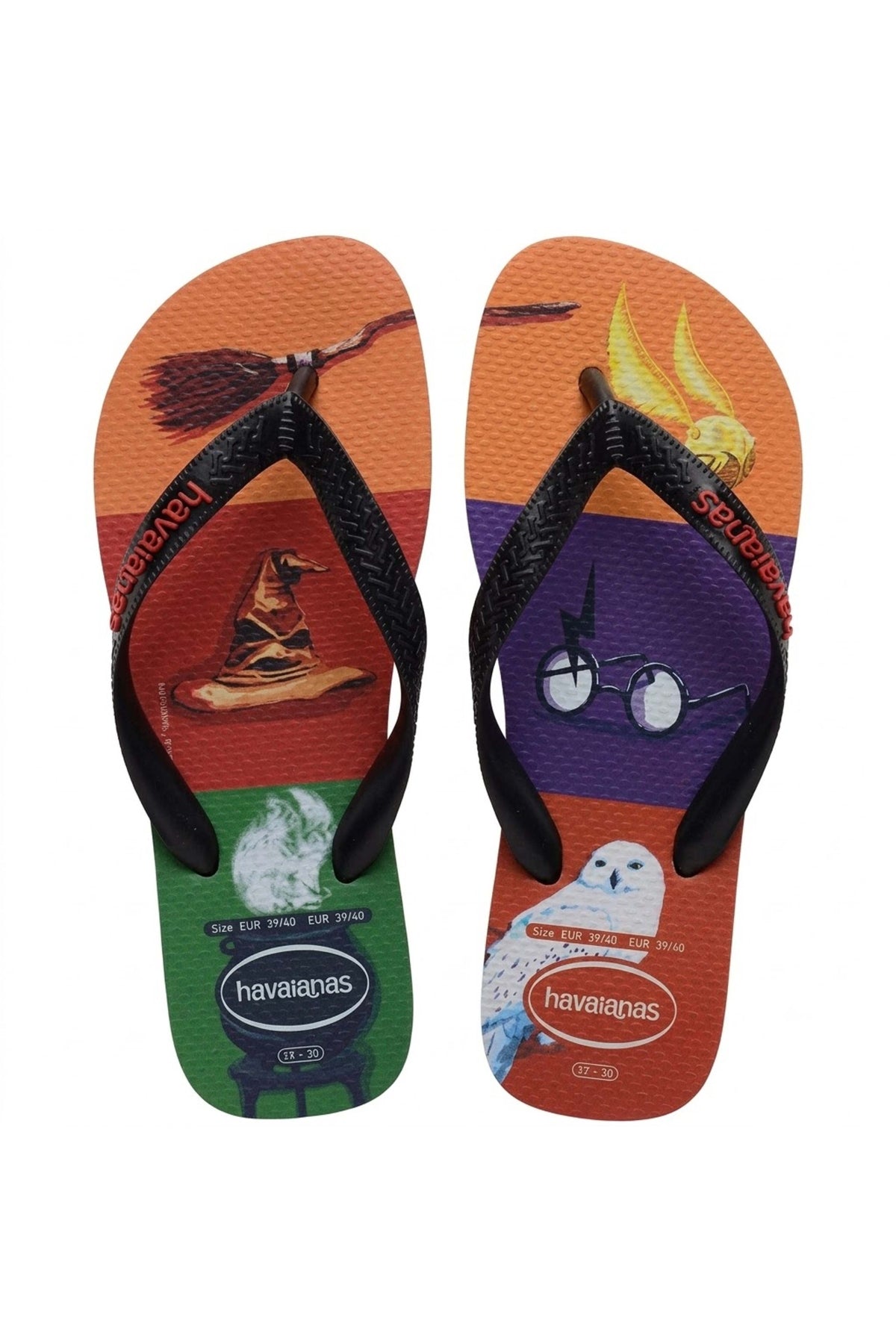 HAVAIANAS HAV. TOP HARRY POTTER SS en color NEGRO (1)