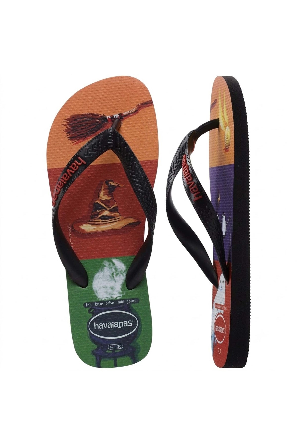 HAVAIANAS HAV. TOP HARRY POTTER SS en color NEGRO (3)