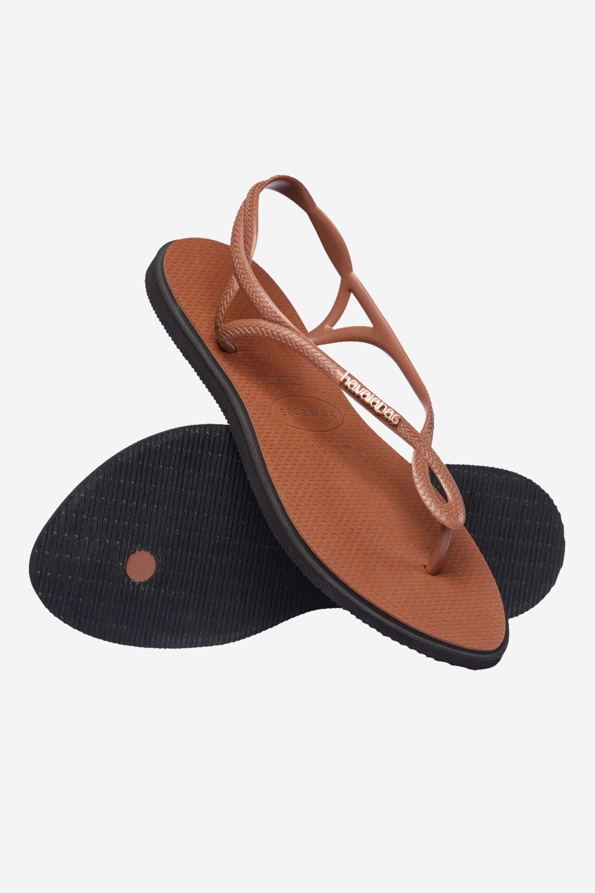 HAVAIANAS LUNA POINT en color MARRON CLARO (4)
