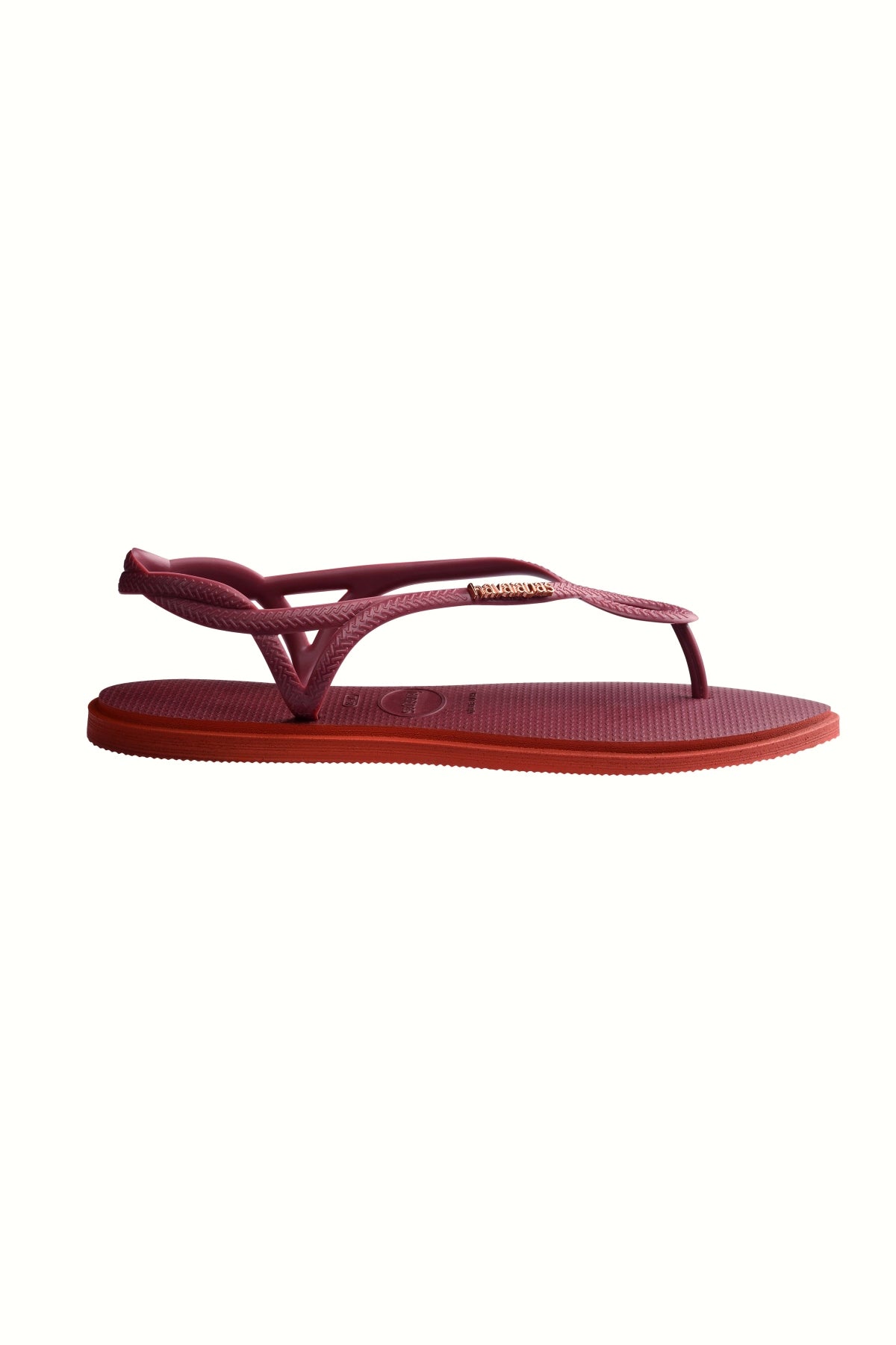 HAVAIANAS LUNA POINT en color BURDEOS (2)