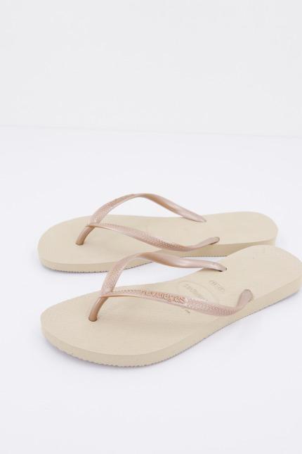 HAVAIANAS SLIM en color ORO (2)