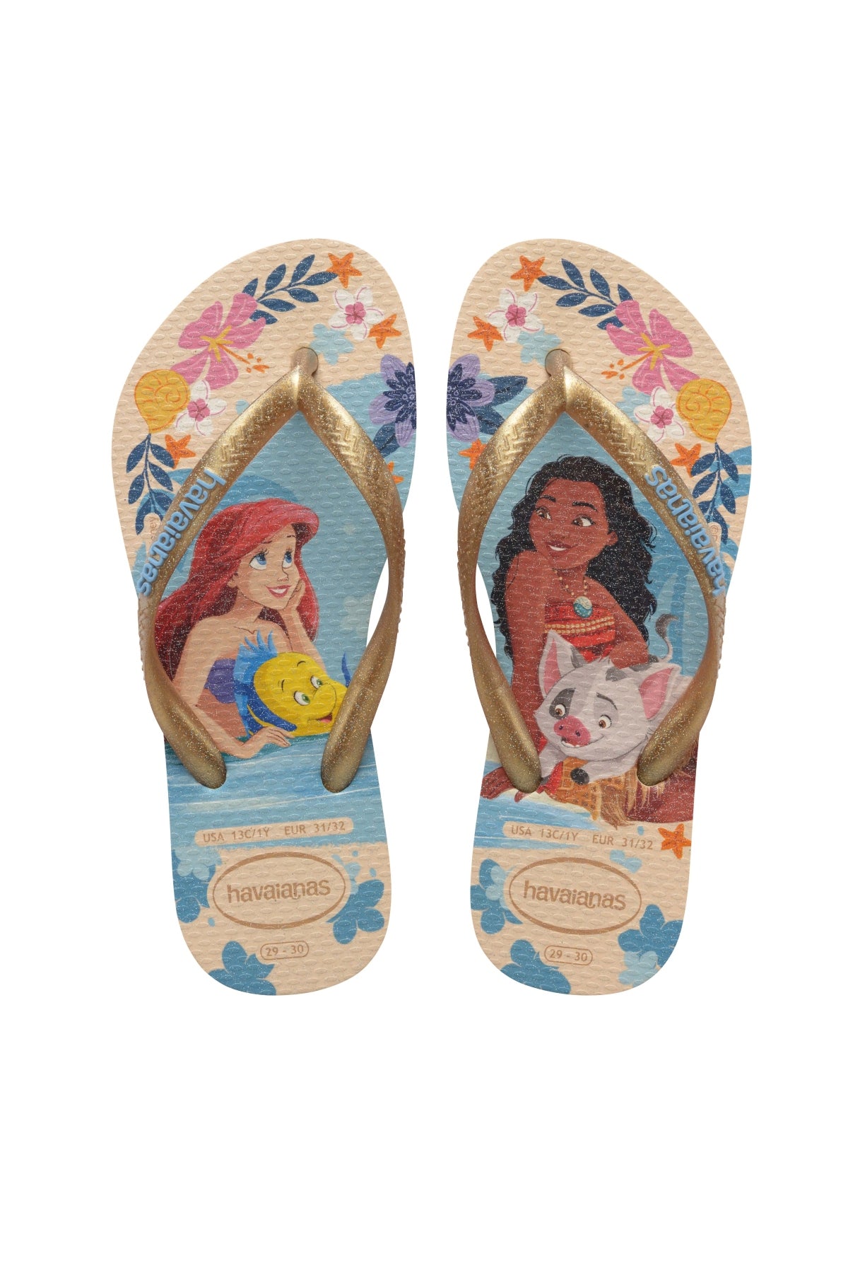 HAVAIANAS SLIM PRINCESS en color BEIS (1)