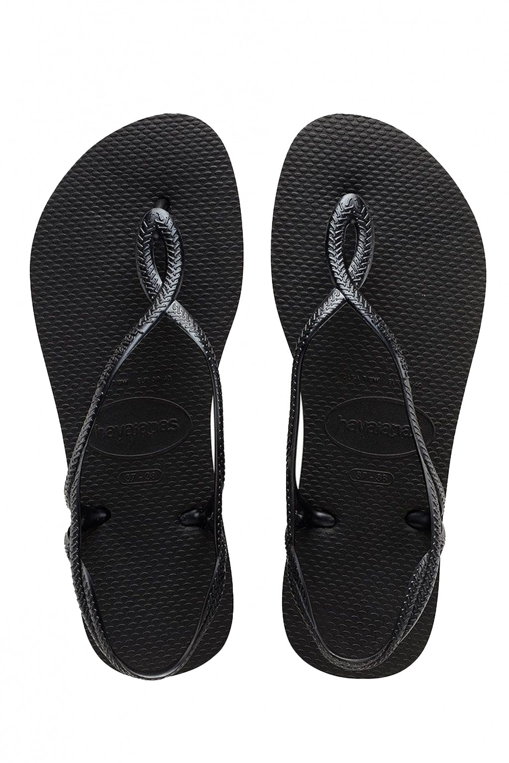HAVAIANAS en color NEGRO (1)