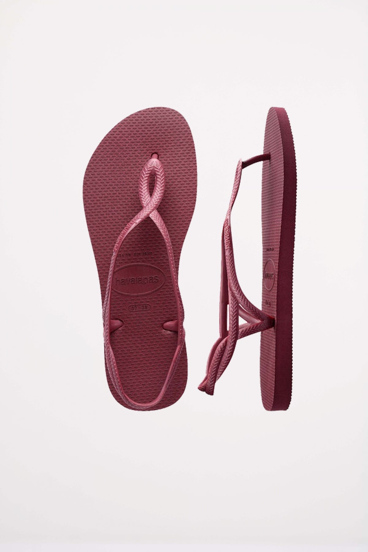 HAVAIANAS en color BURDEOS (4)