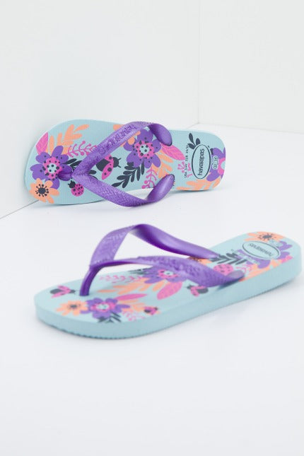 HAVAIANAS KIDS FLORES FC en color VIOLETA (2)