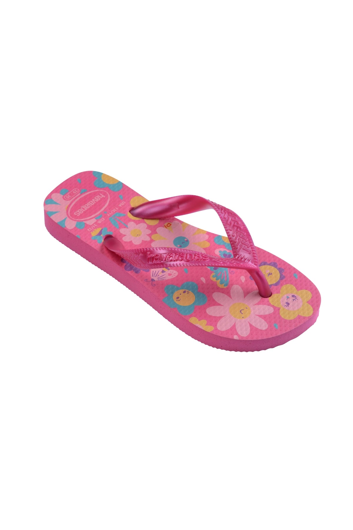 HAVAIANAS KIDS FLORES en color ROSA (2)