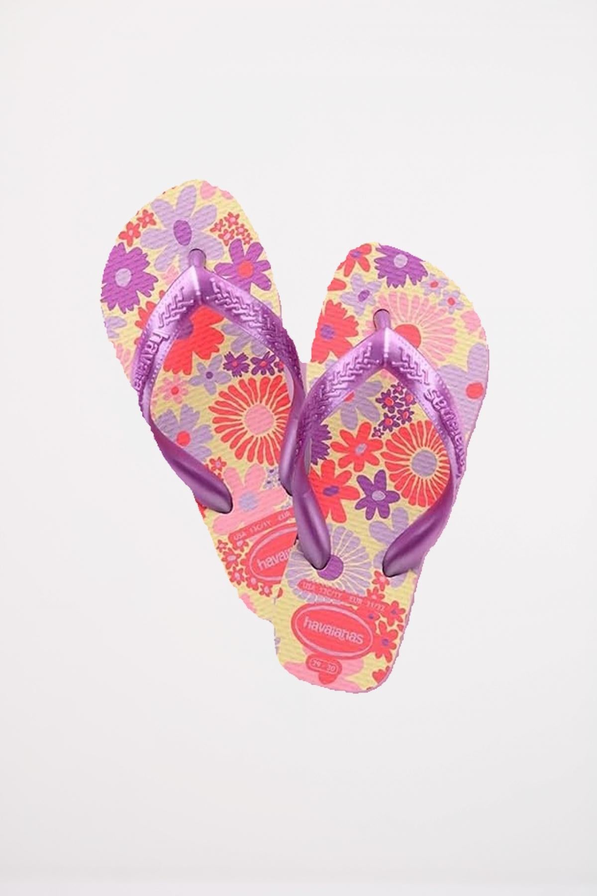 HAVAIANAS KIDS FLORES en color VIOLETA (3)