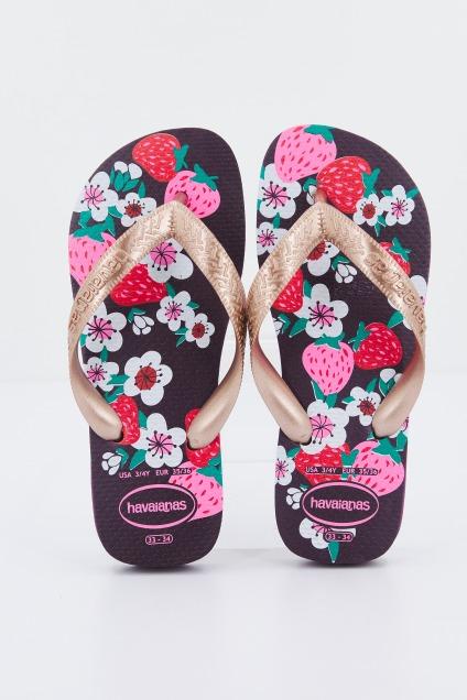 HAVAIANAS KIDS FLORES en color VIOLETA (1)