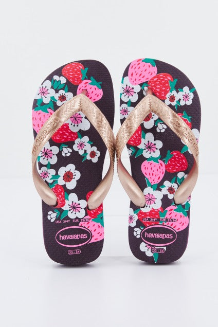 HAVAIANAS KIDS FLORES FC en color VIOLETA (1)