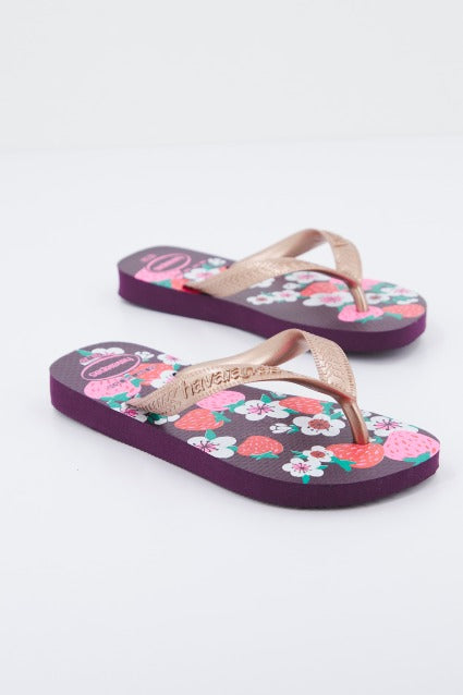 HAVAIANAS KIDS FLORES FC en color VIOLETA (3)