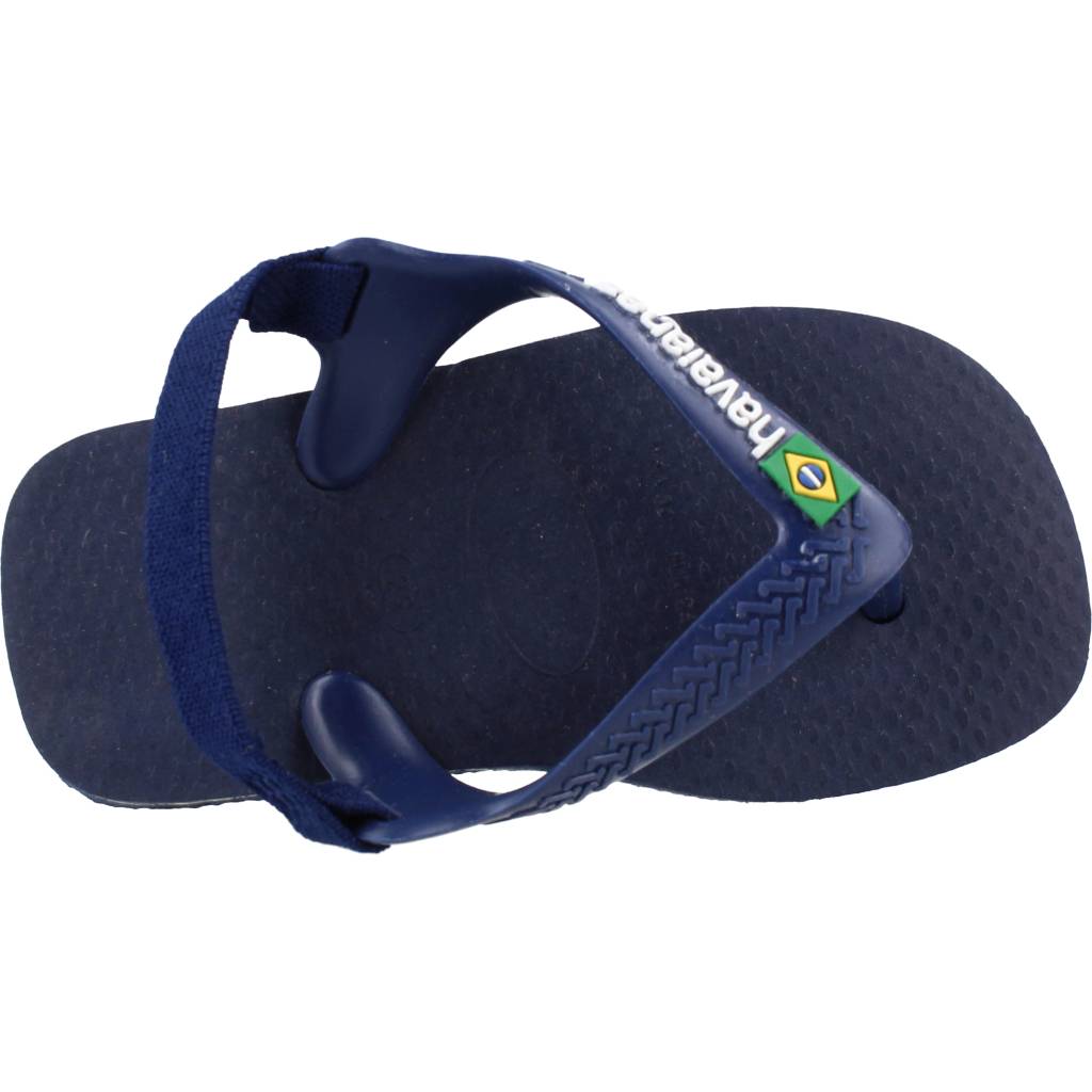 HAVAIANAS BABY BRASIL LOGO II en color AZUL (7)