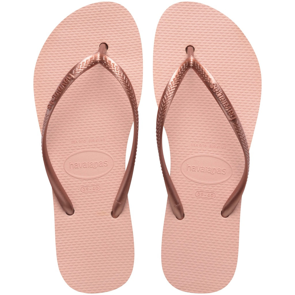 HAVAIANAS SLIM FLATFORM en color ROSA (3)