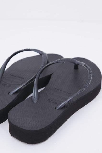 HAVAIANAS SLIM FLATFORM en color NEGRO (3)