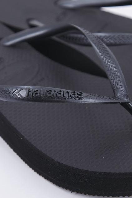HAVAIANAS SLIM FLATFORM en color NEGRO (4)