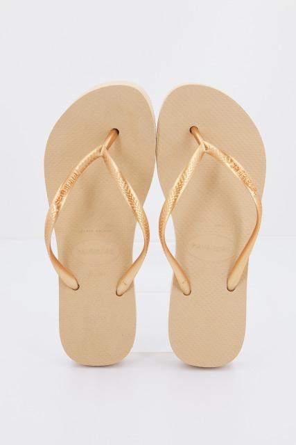 HAVAIANAS SLIM FLATFORM en color ORO (1)