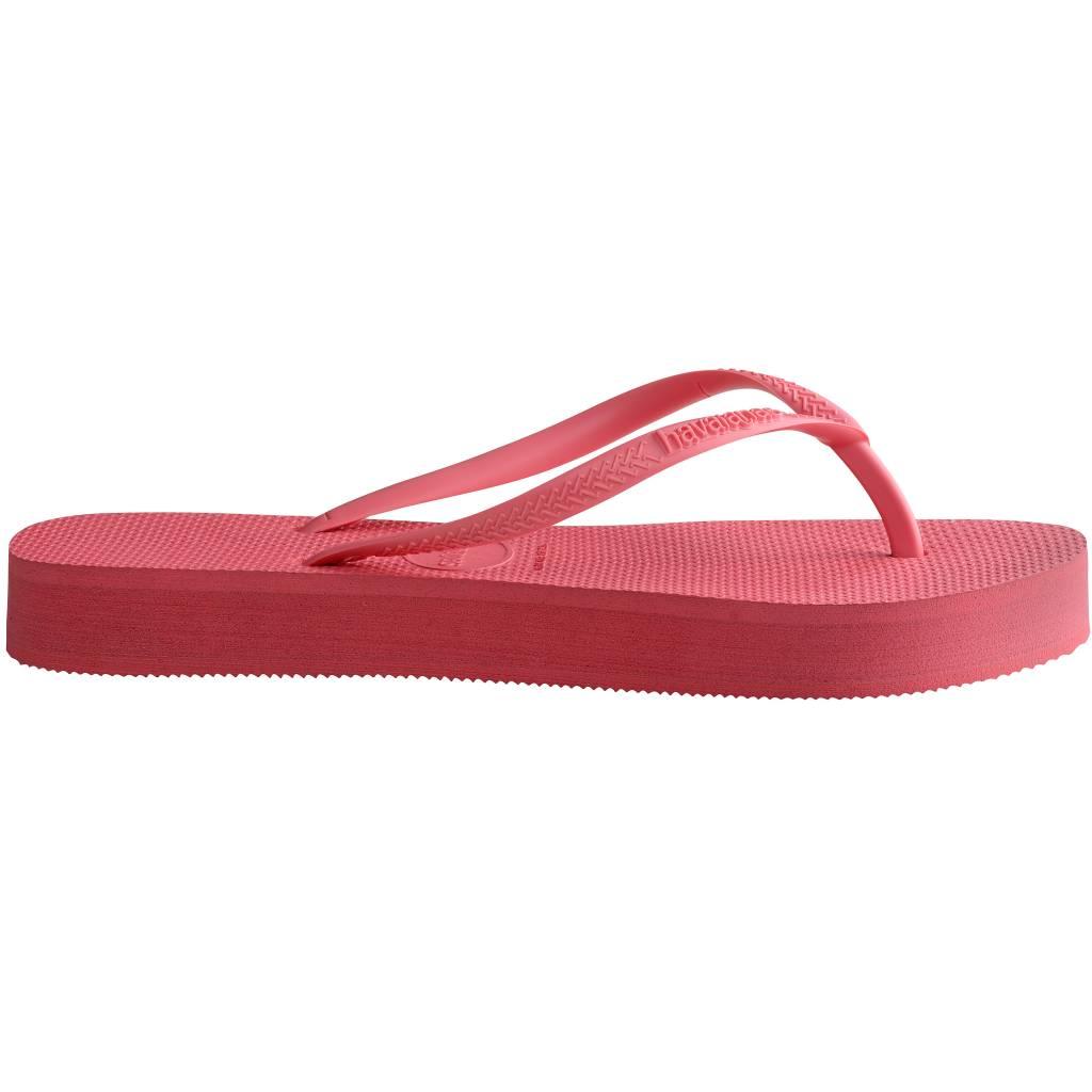 HAVAIANAS SLIM FLATFORM en color ROSA (1)