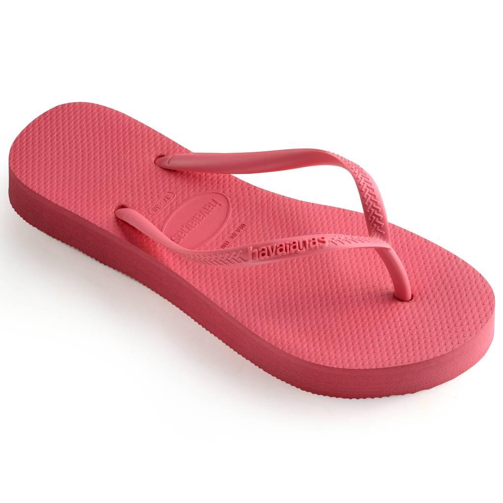 HAVAIANAS SLIM FLATFORM en color ROSA (4)