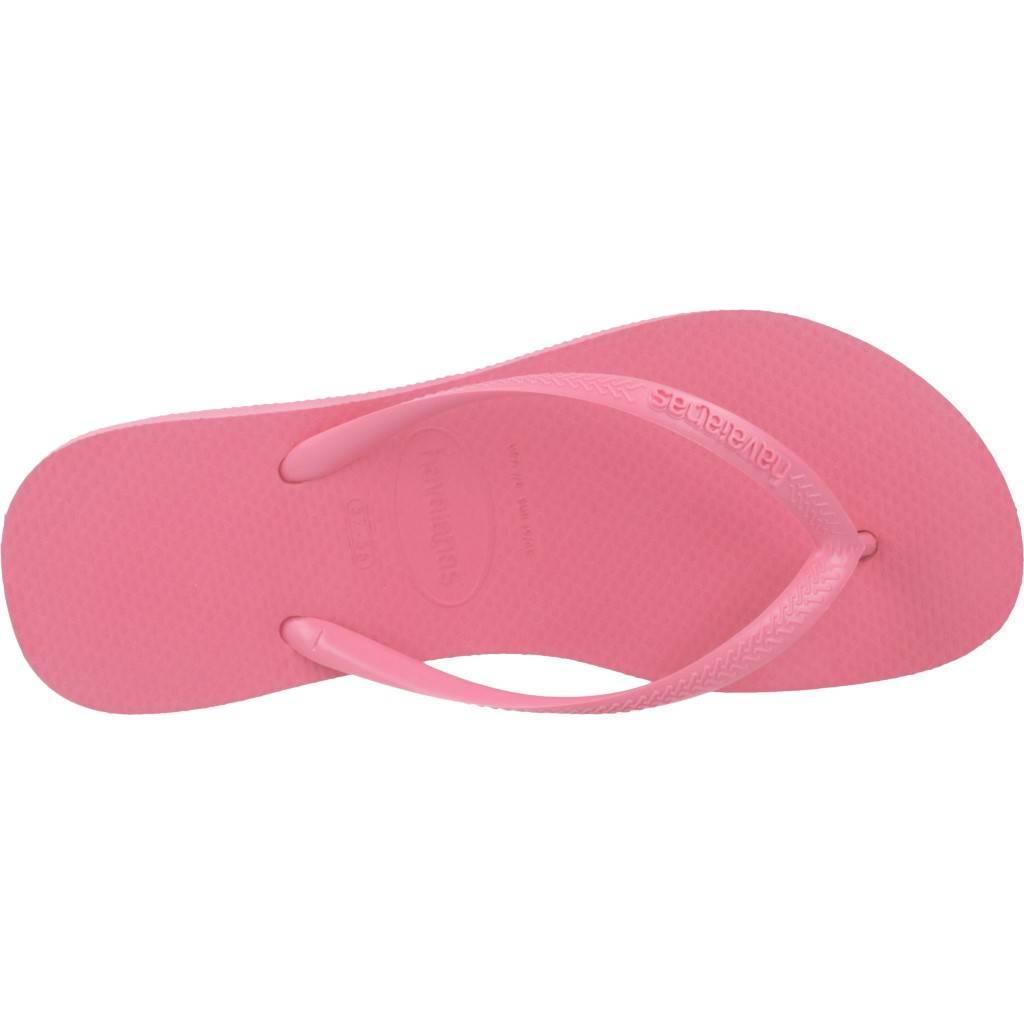 HAVAIANAS SLIM FLATFORM en color ROSA (6)