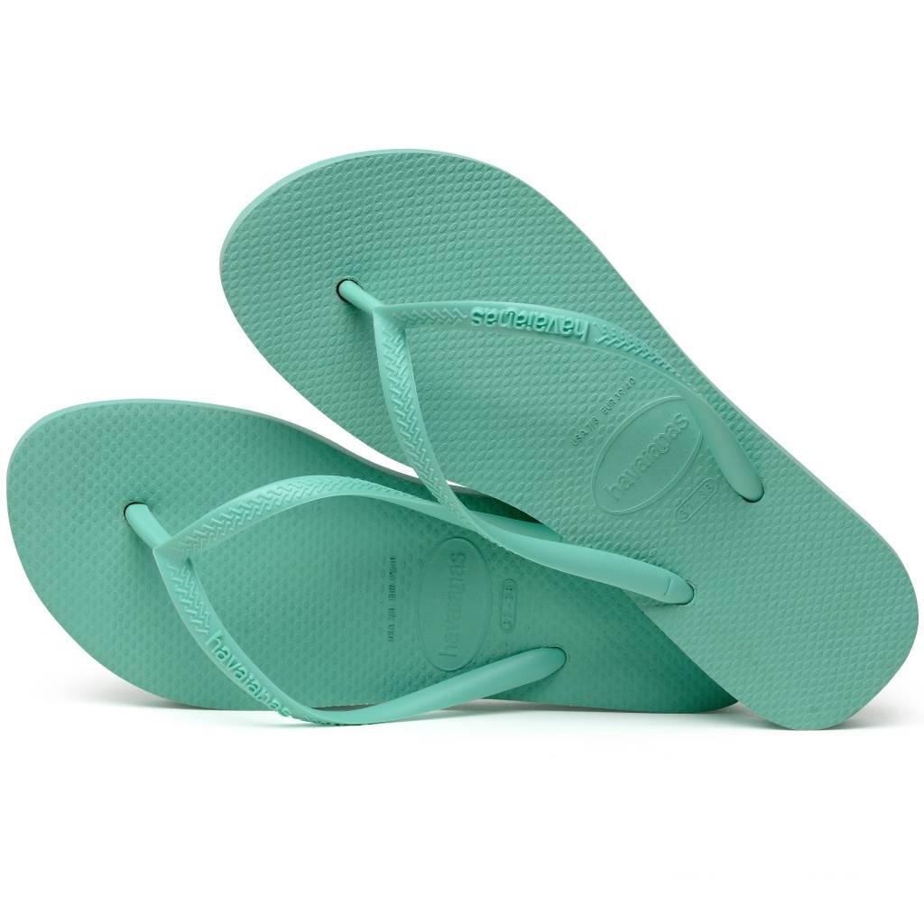HAVAIANAS SLIM FLATFORM en color VERDE (4)