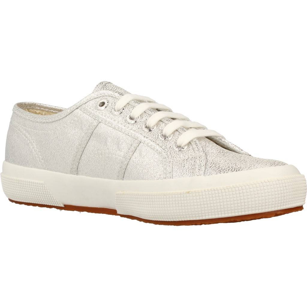 SUPERGA LAMEW en color PLATA (5)