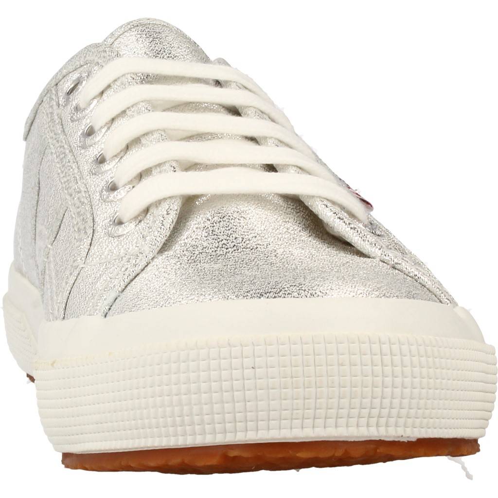 SUPERGA LAMEW en color PLATA (6)