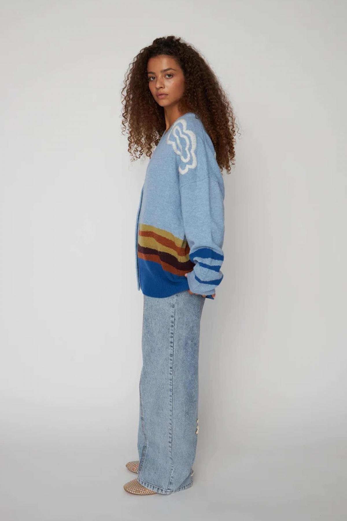 STELLA NOVA ELEMENTS CARDIGAN en color AZUL (3)