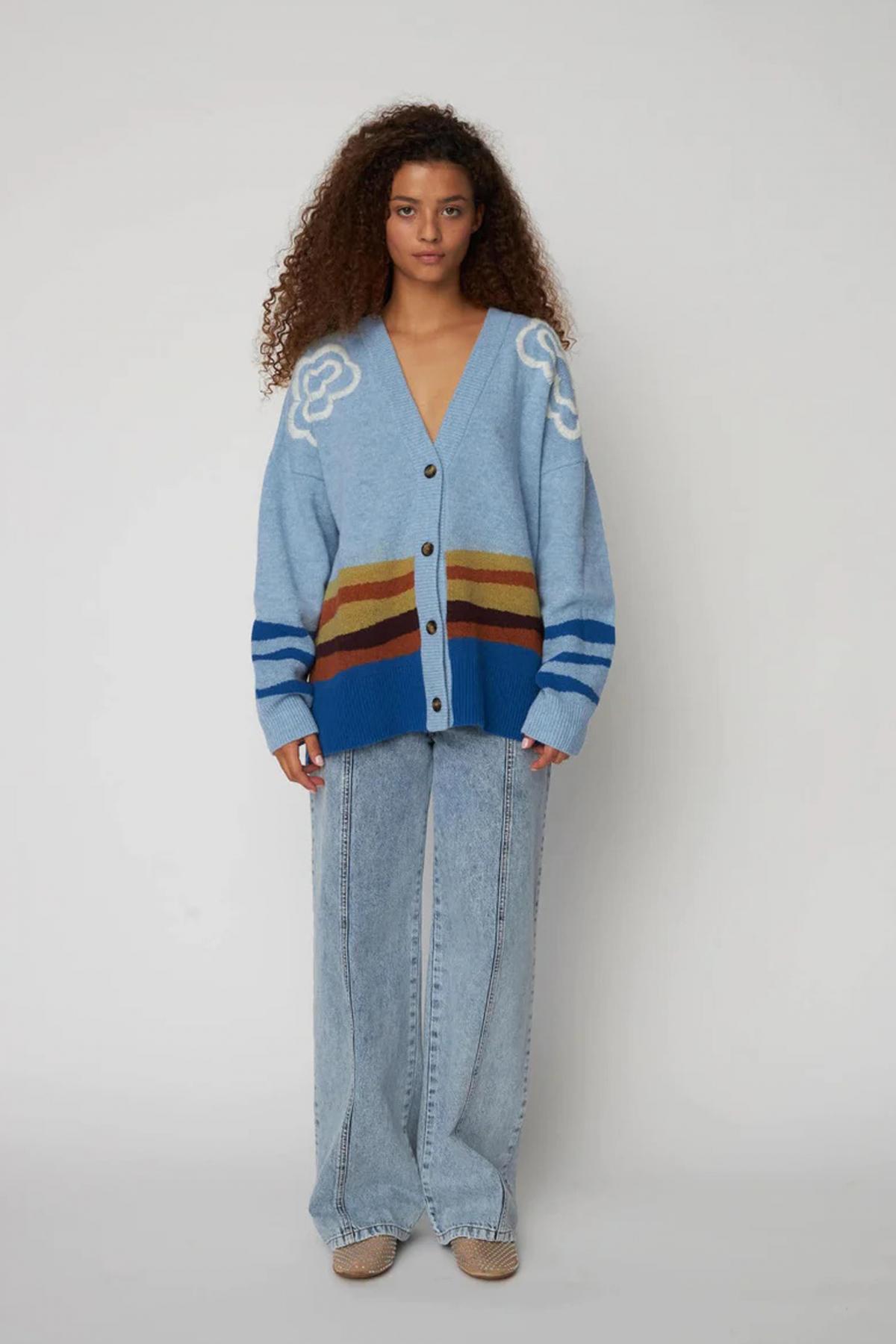 STELLA NOVA ELEMENTS CARDIGAN en color AZUL (4)