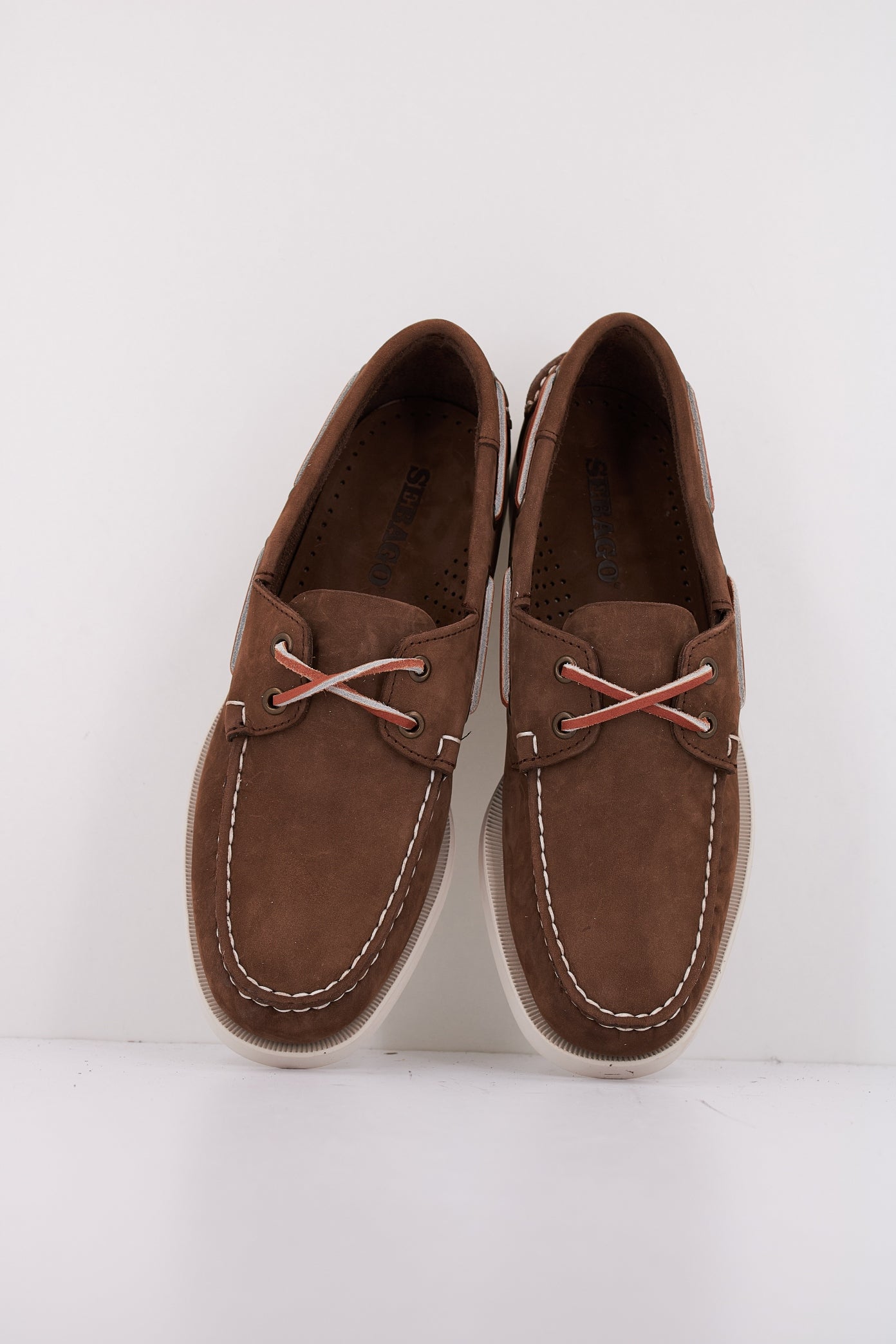 SEBAGO DOCKSIDES PORTLAND NUBUCK en color MARRON (3)