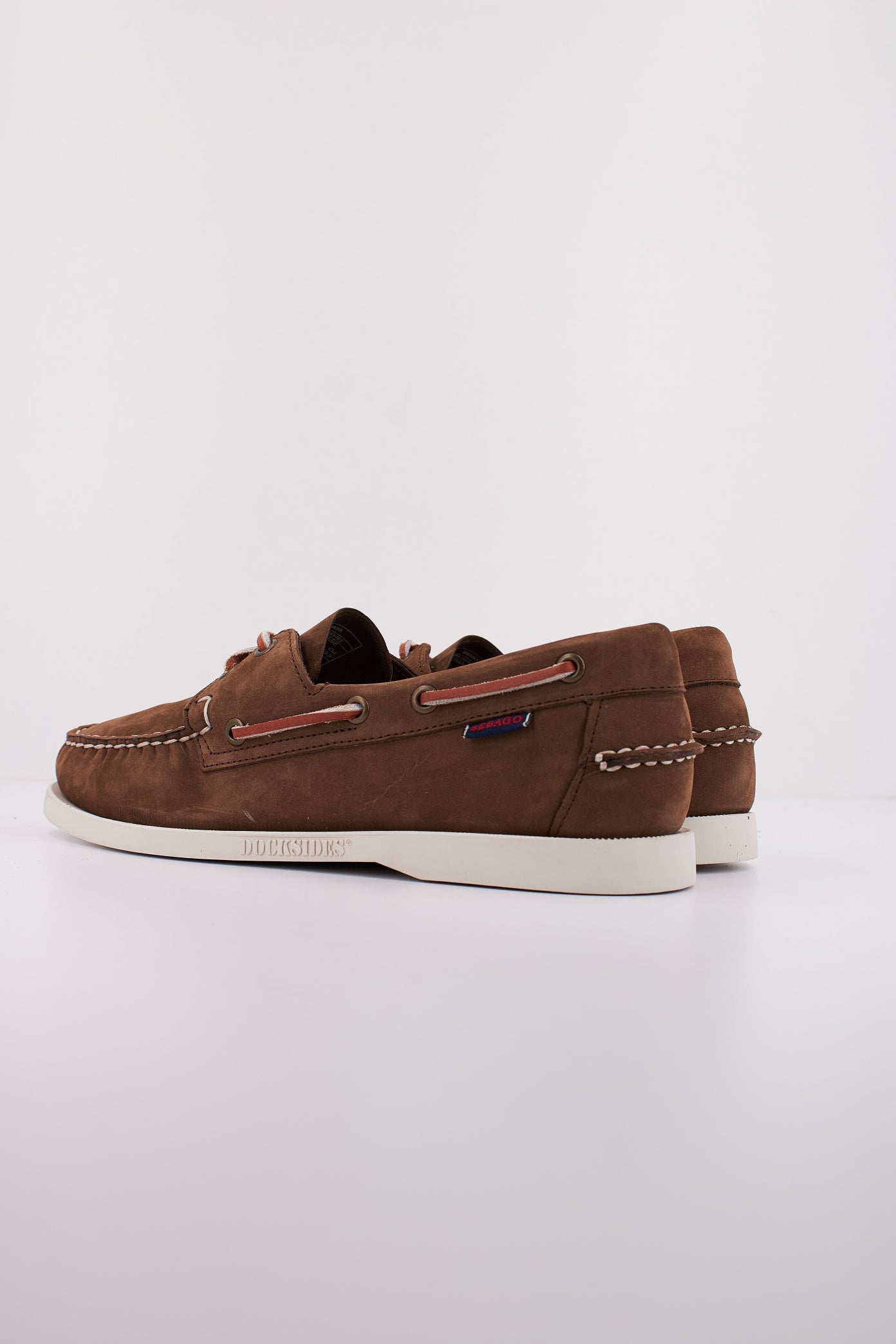 SEBAGO DOCKSIDES PORTLAND NUBUCK en color MARRON (4)