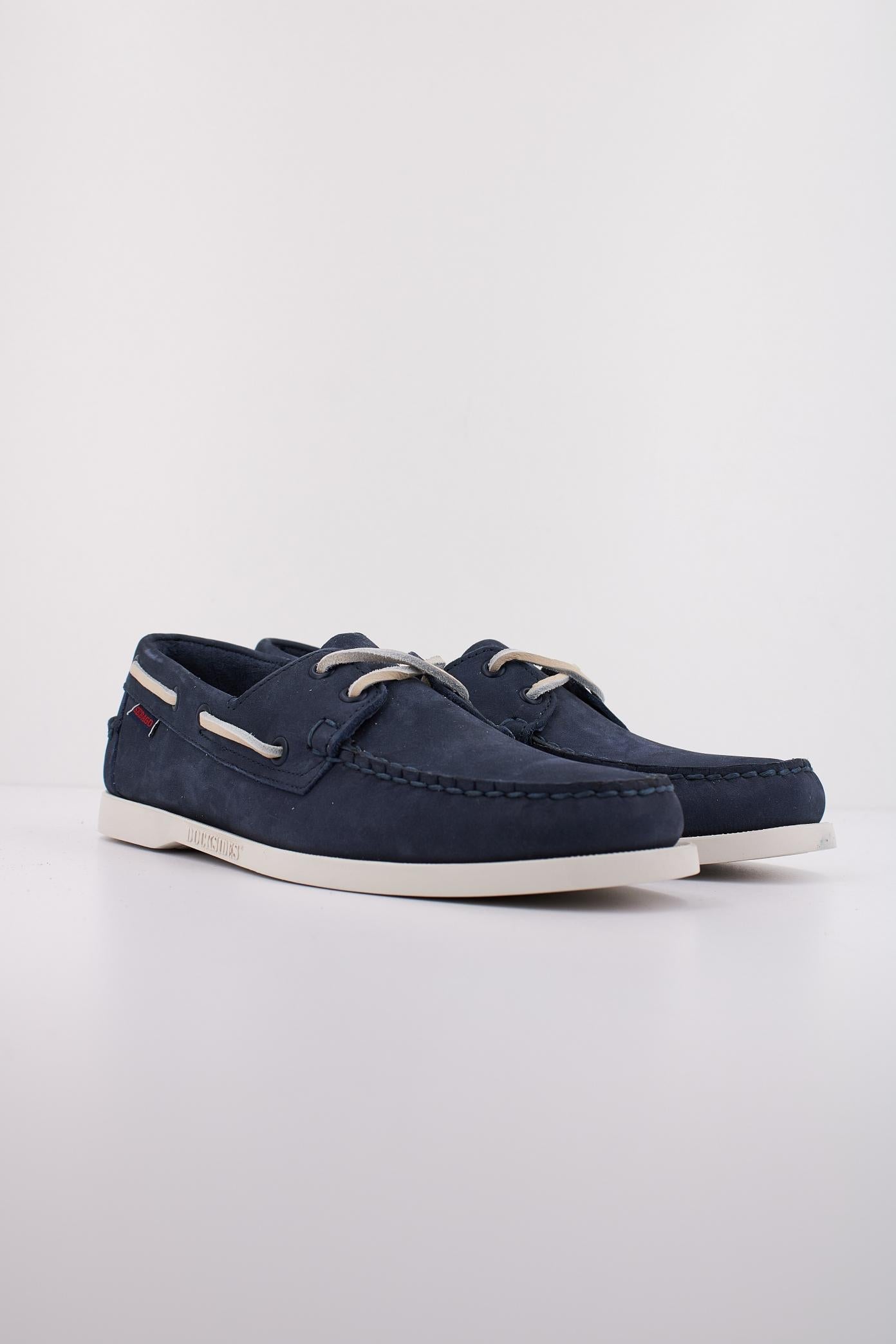 SEBAGO DOCKSIDES PORTLAND NUBUCK en color AZUL (2)