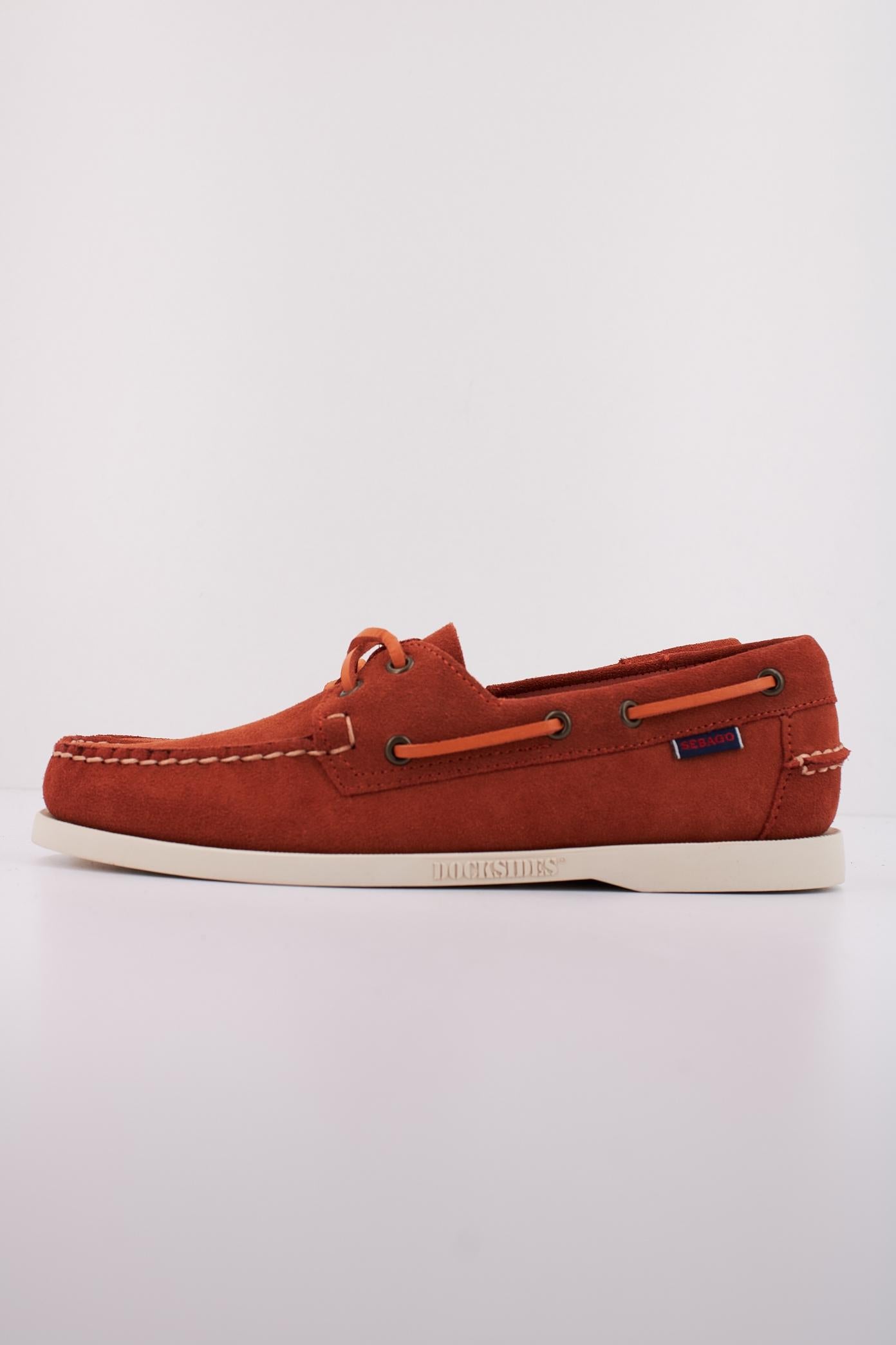 SEBAGO DOCKSIDES PORTLAND FLESH en color NARANJA (1)
