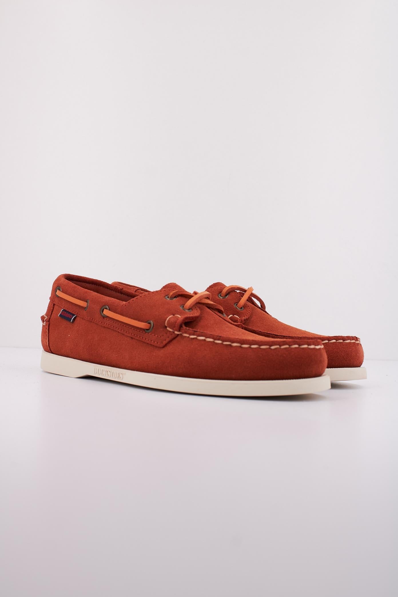 SEBAGO DOCKSIDES PORTLAND FLESH en color NARANJA (2)