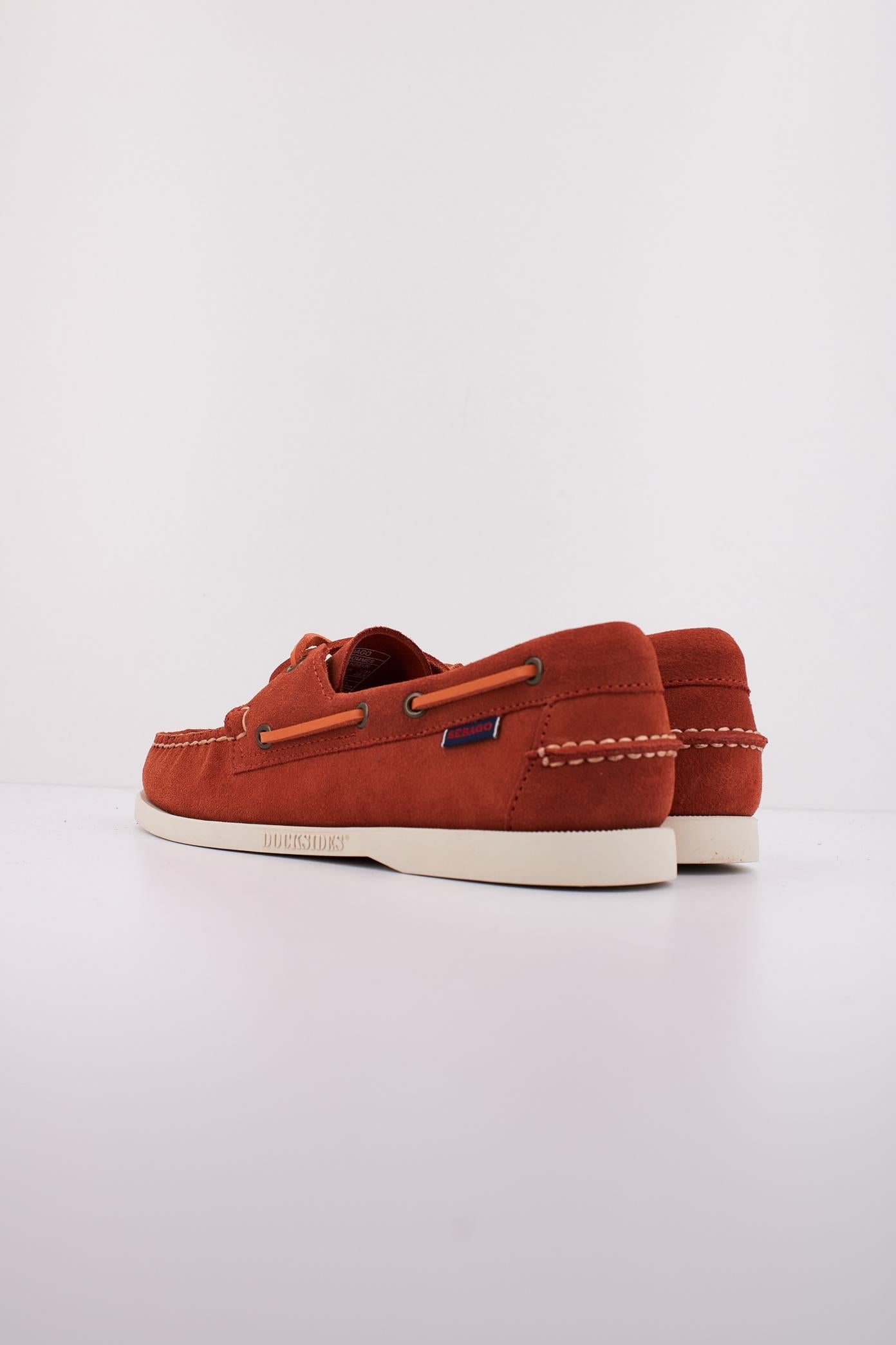 SEBAGO DOCKSIDES PORTLAND FLESH en color NARANJA (4)