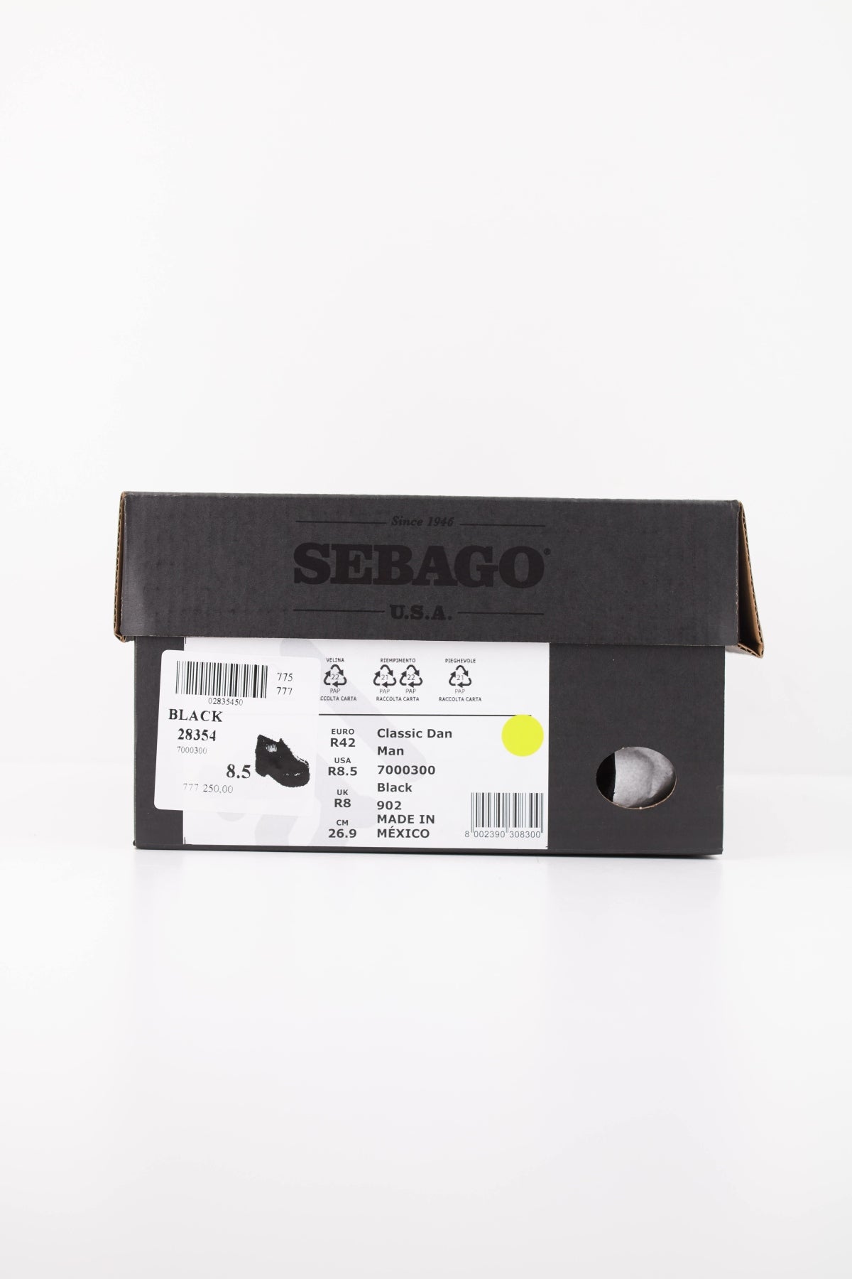 SEBAGO en color NEGRO (6)