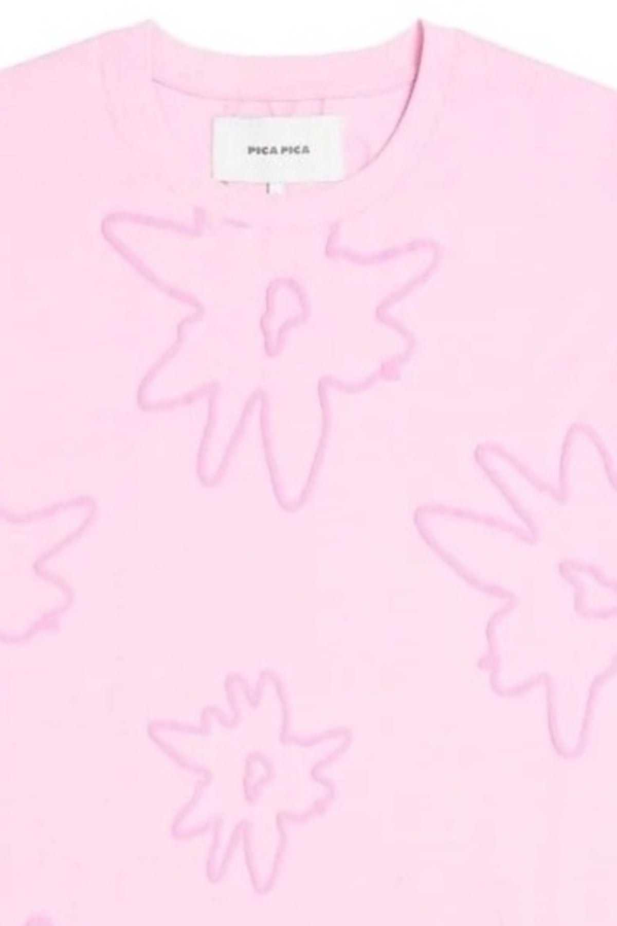 PICA PICA EDELWEISS FLOWER AOP PP en color ROSA (4)