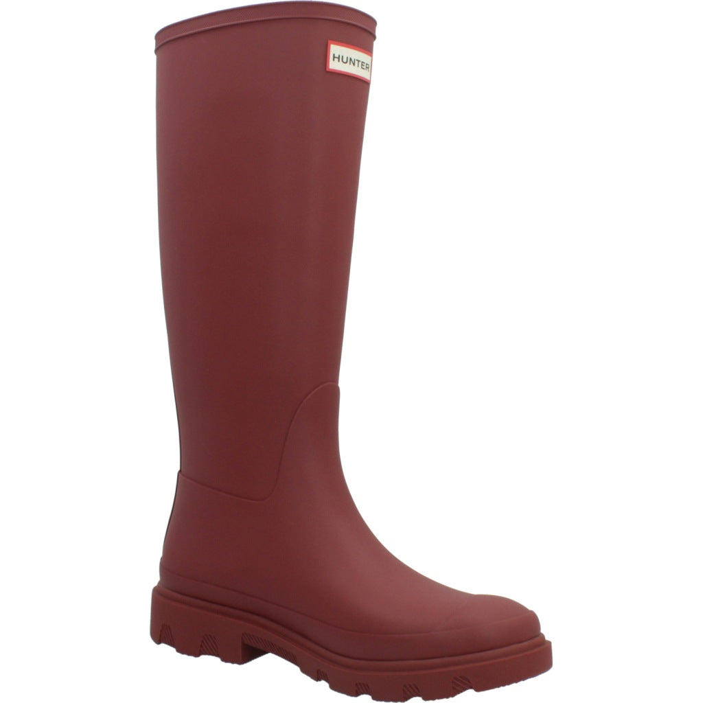 HUNTER HFRU BOTA U DOWNPOUR TALL en color ROJO (5)