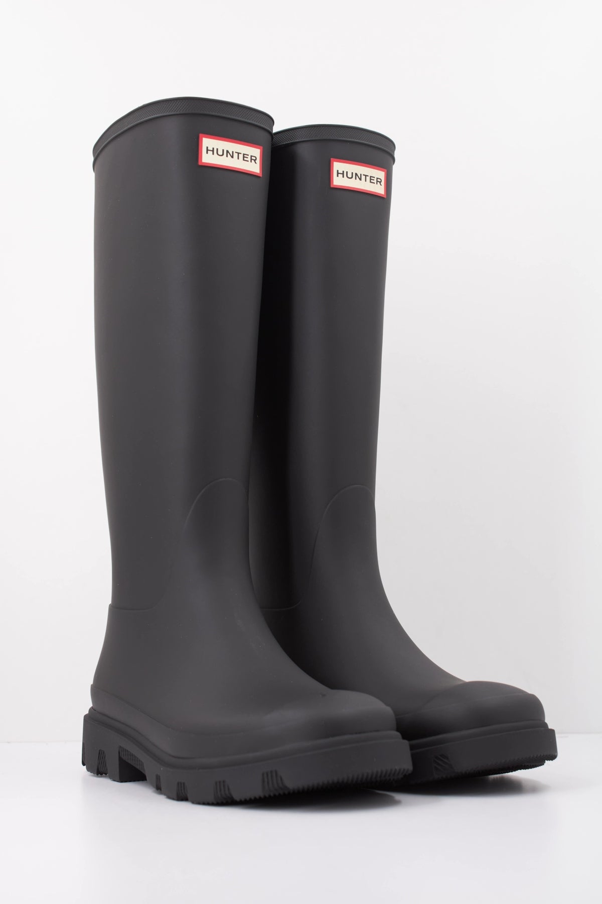 HUNTER HFRU BOTA U DOWNPOUR TALL en color NEGRO (2)