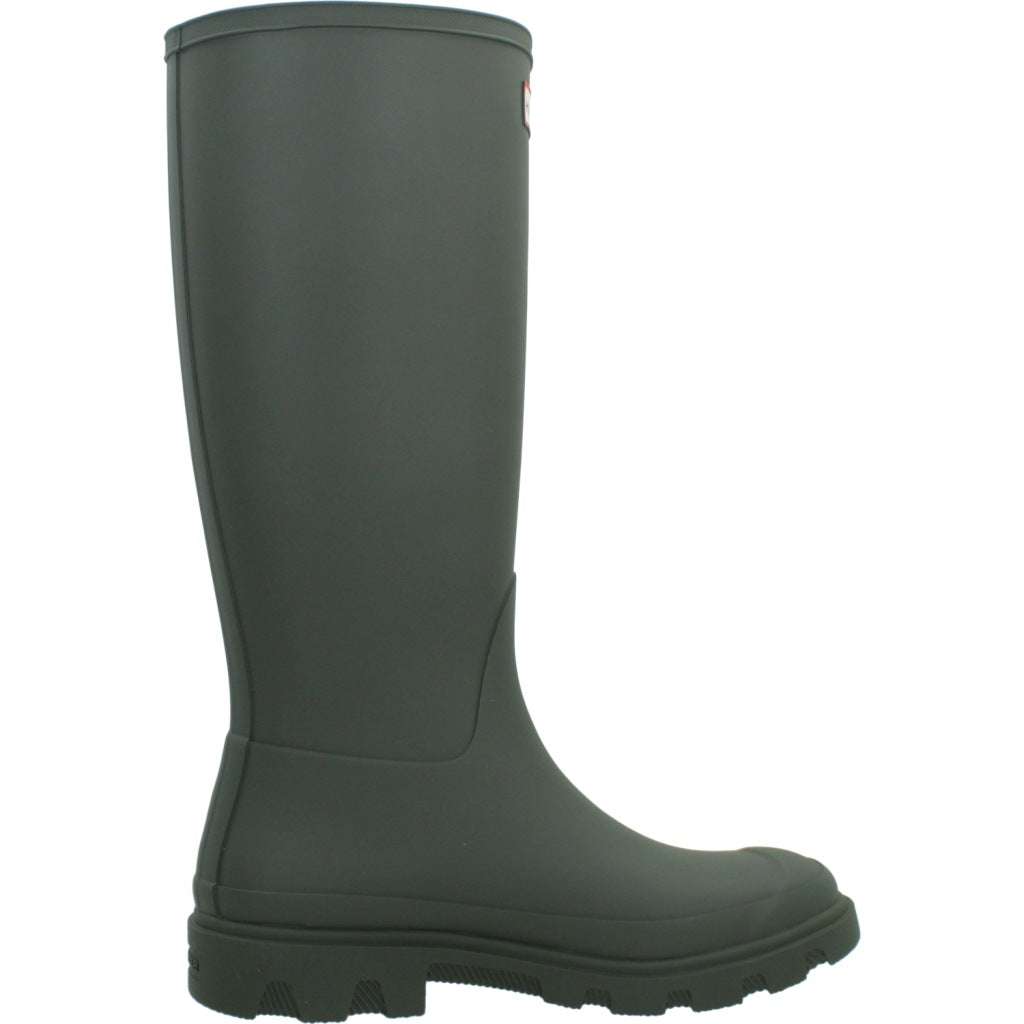 HUNTER HFRU BOTA U DOWNPOUR TALL en color VERDE (4)