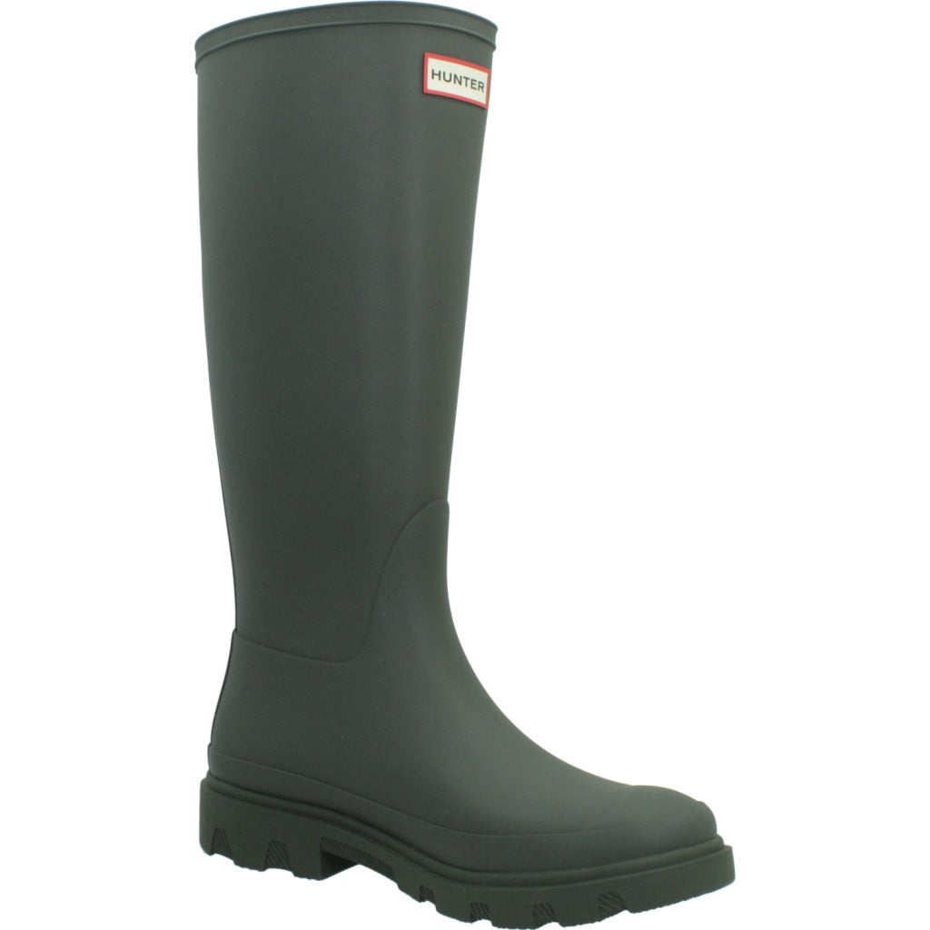 HUNTER HFRU BOTA U DOWNPOUR TALL en color VERDE (5)