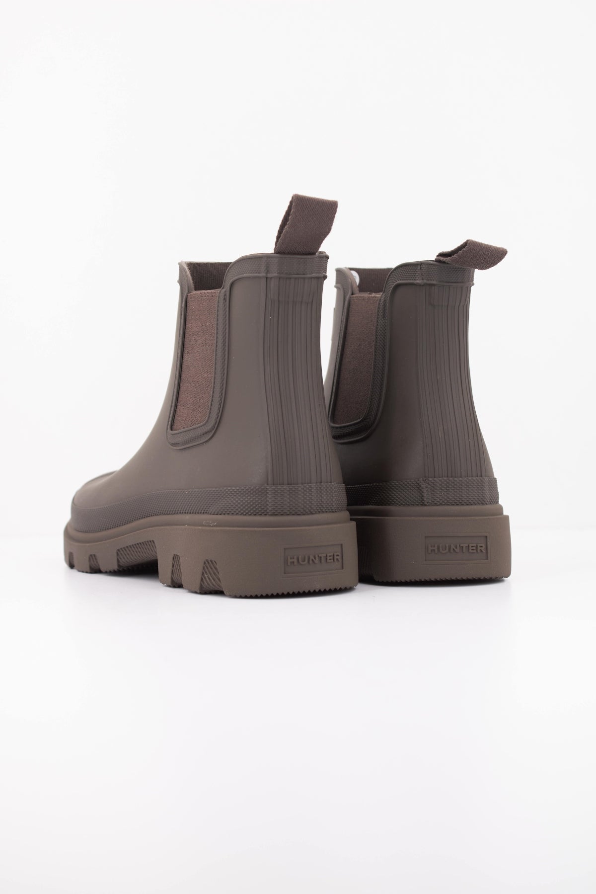 HUNTER HFRU BOTA U DOWNPOUR CHELSEA en color MARRON (4)