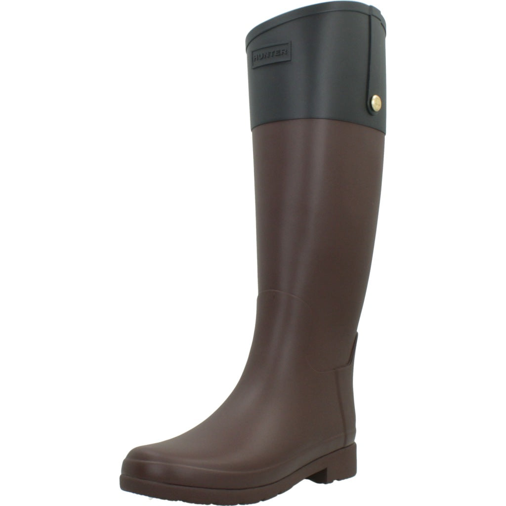 HUNTER HFRW BOTA W REFINED GOLD TRI en color MARRON (1)