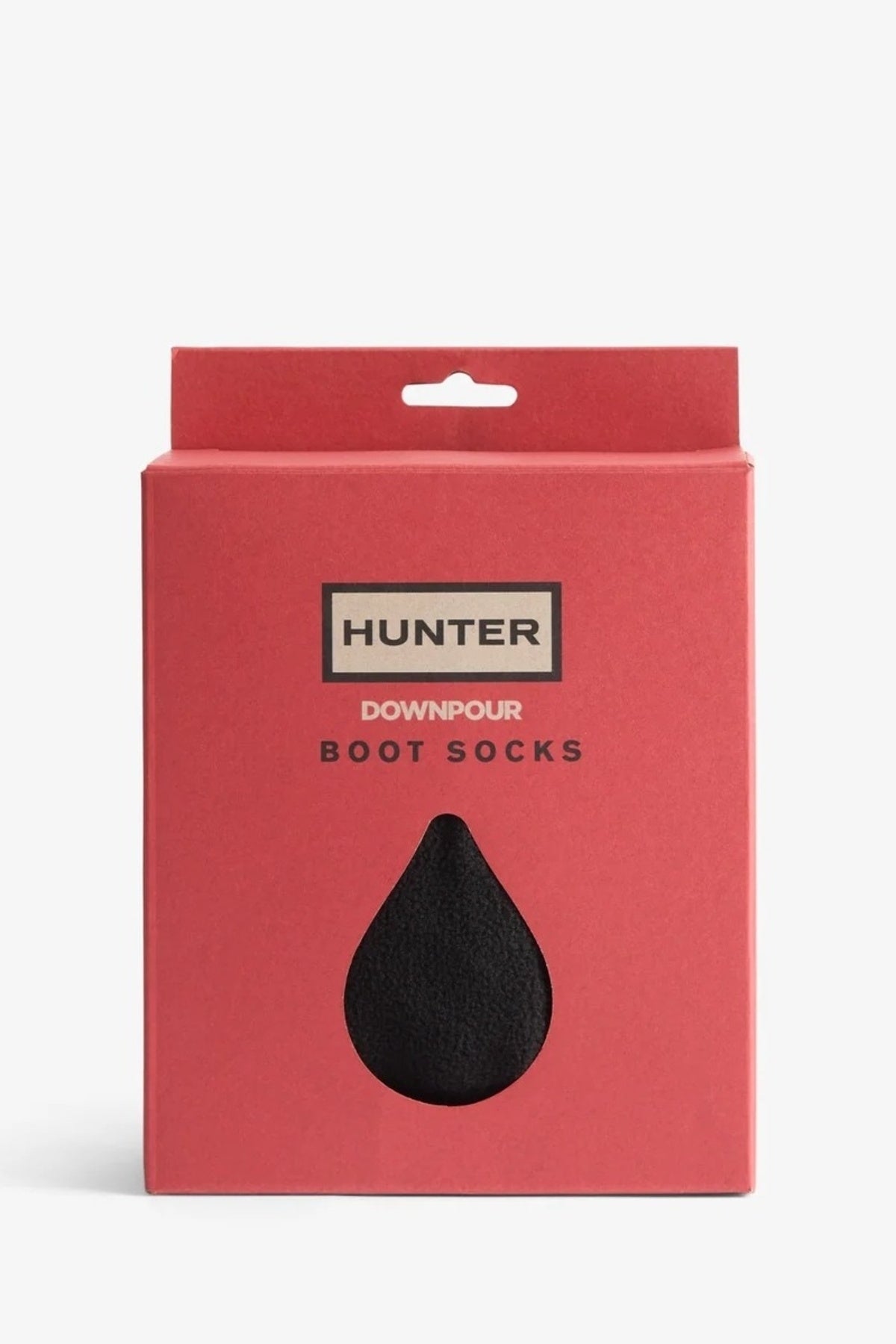 HUNTER CALCETIN DOWNPOUR FLEECE TALL en color NEGRO (4)