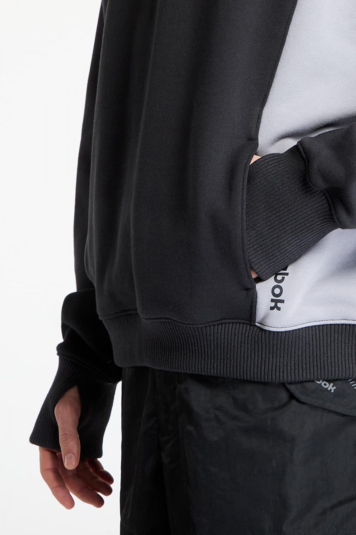 REEBOK FRENCH TERRY CREWNE en color NEGRO (3)