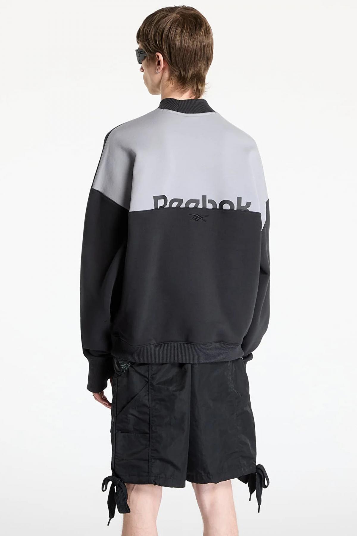 REEBOK FRENCH TERRY CREWNE en color NEGRO (4)