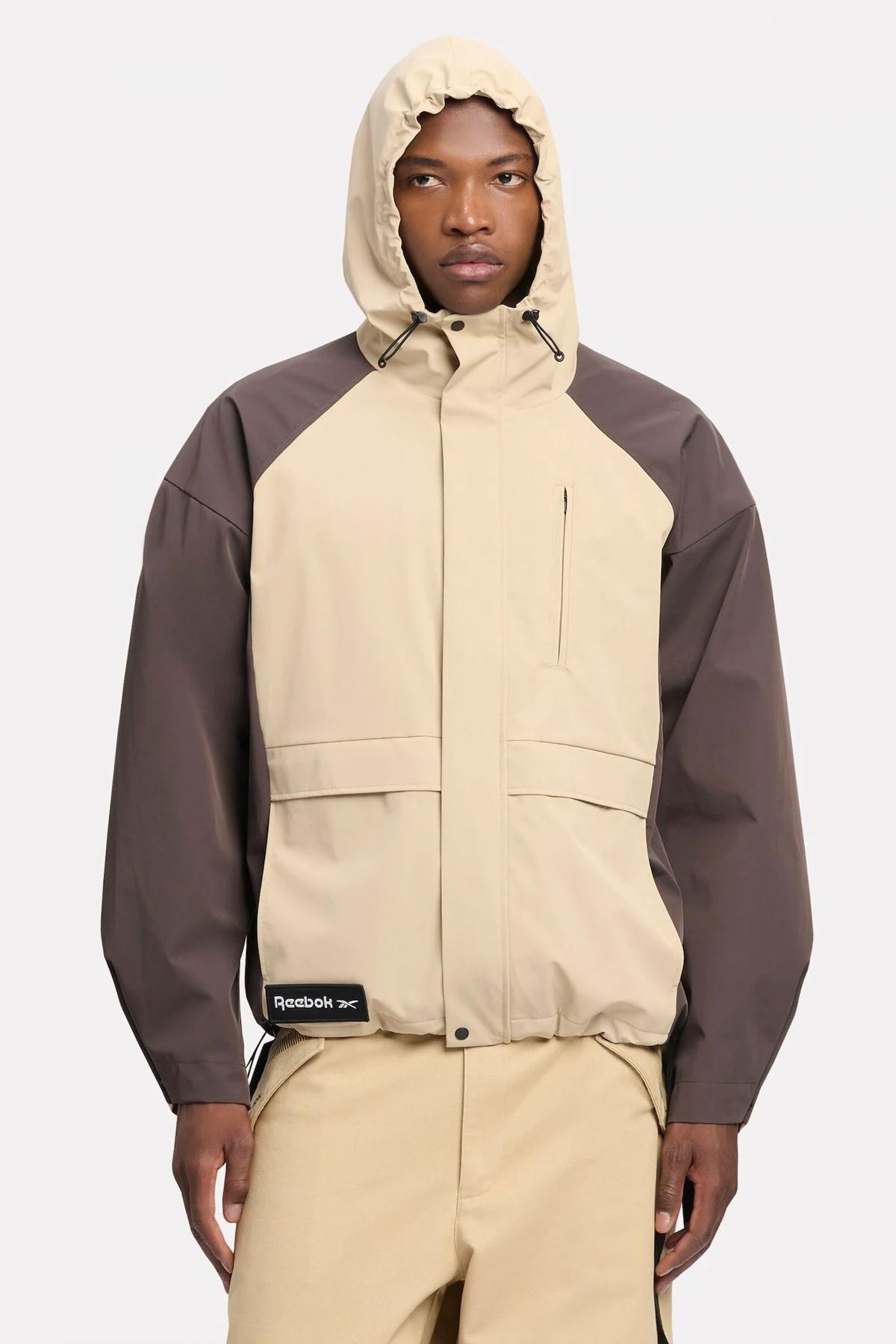 REEBOK UTILITY SHELL JACKE en color MARRON (1)