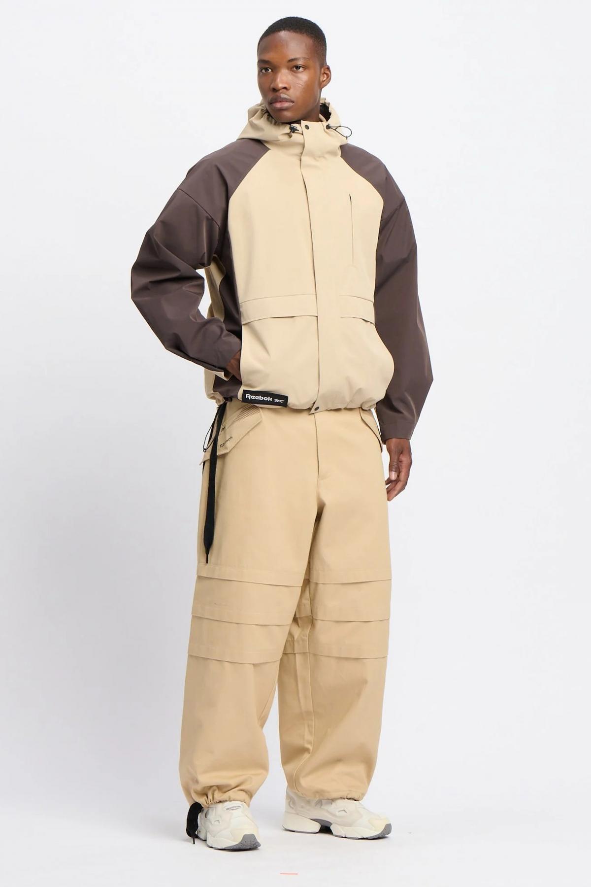 REEBOK UTILITY SHELL JACKE en color MARRON (4)