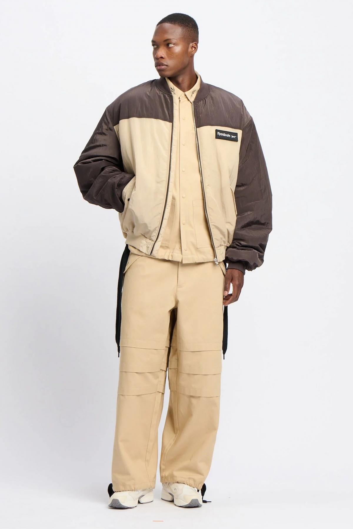 REEBOK BOMBER JACKET en color MARRON (4)