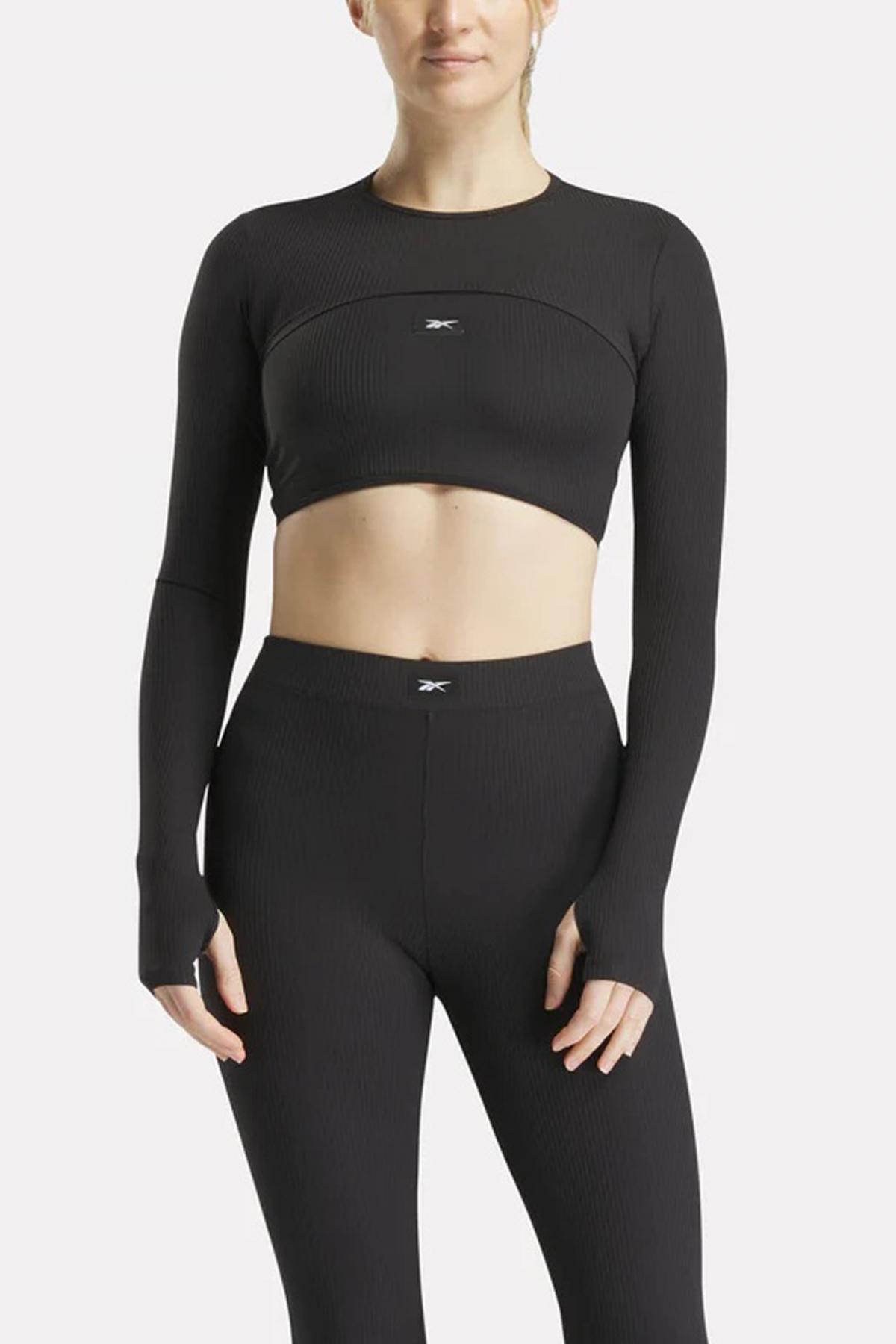 REEBOK RIB SHRUG en color NEGRO (1)
