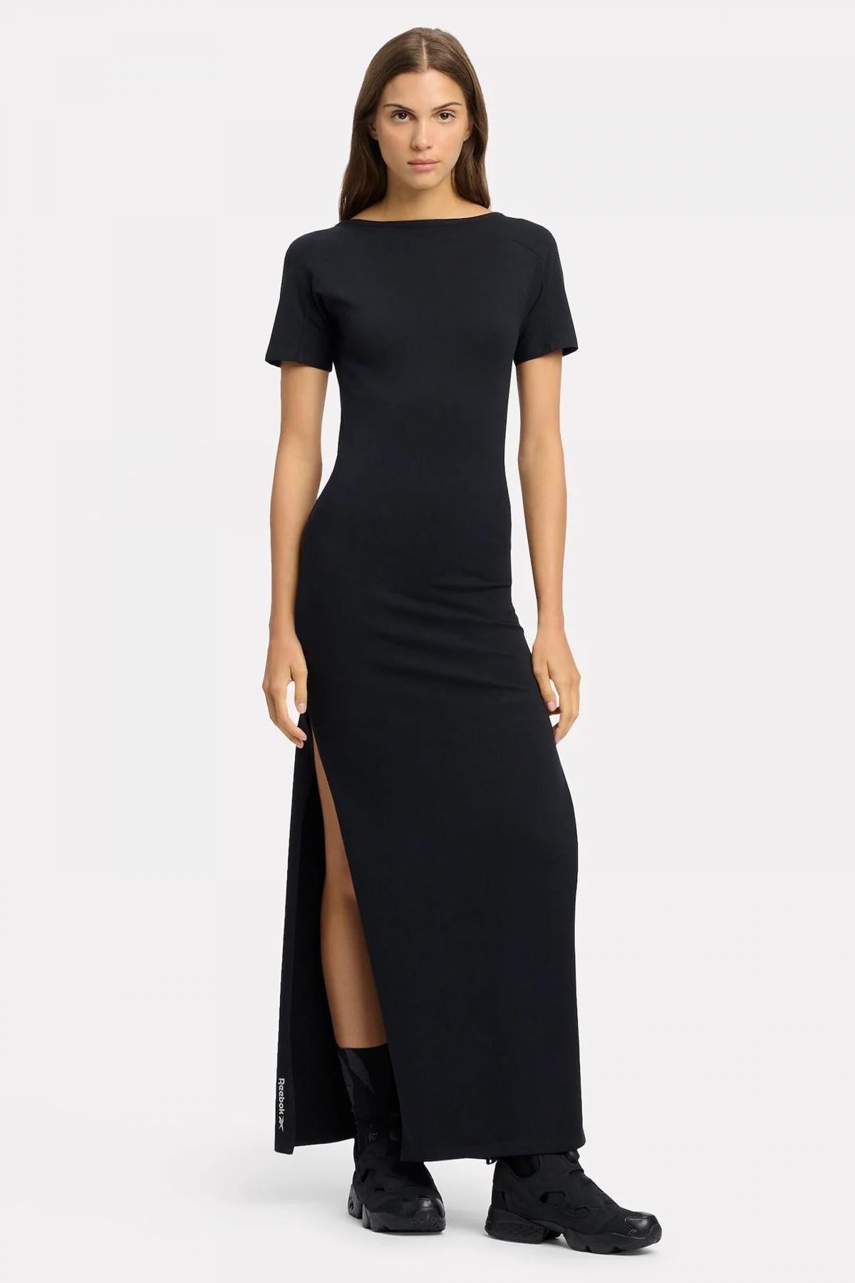 REEBOK LONG DRESS en color NEGRO (1)